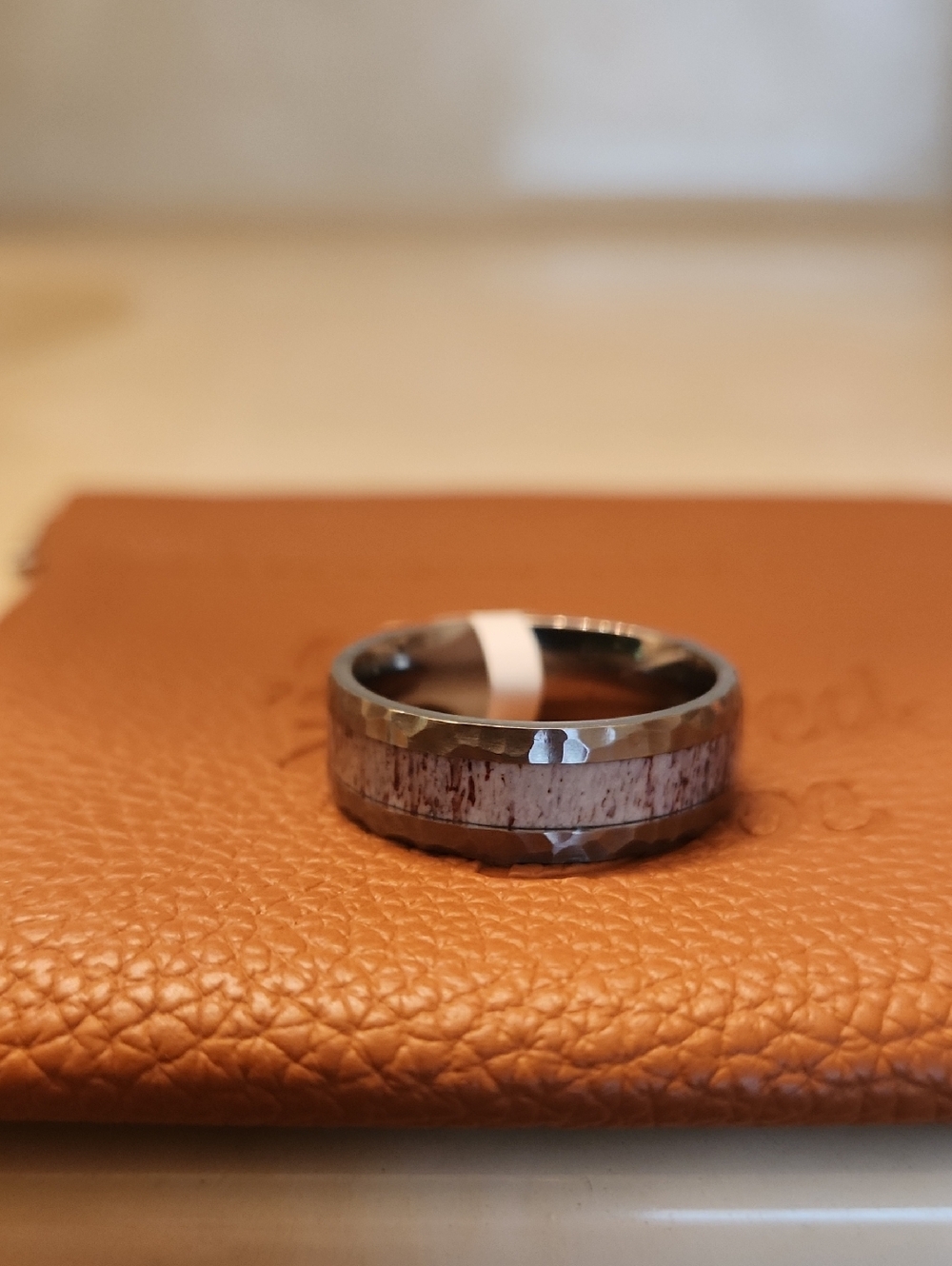 Mens Antler Ring